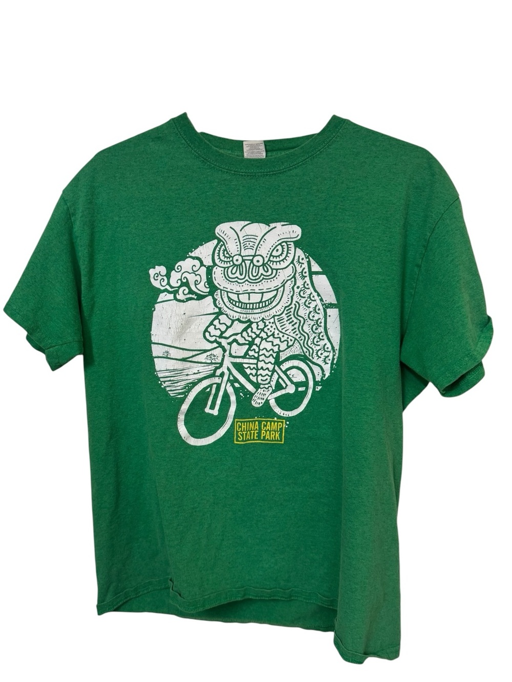 China Camp State Park CA Men’s L Green Graphic T-Shirt